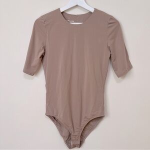 Everlane Bodysuit, Tan, M